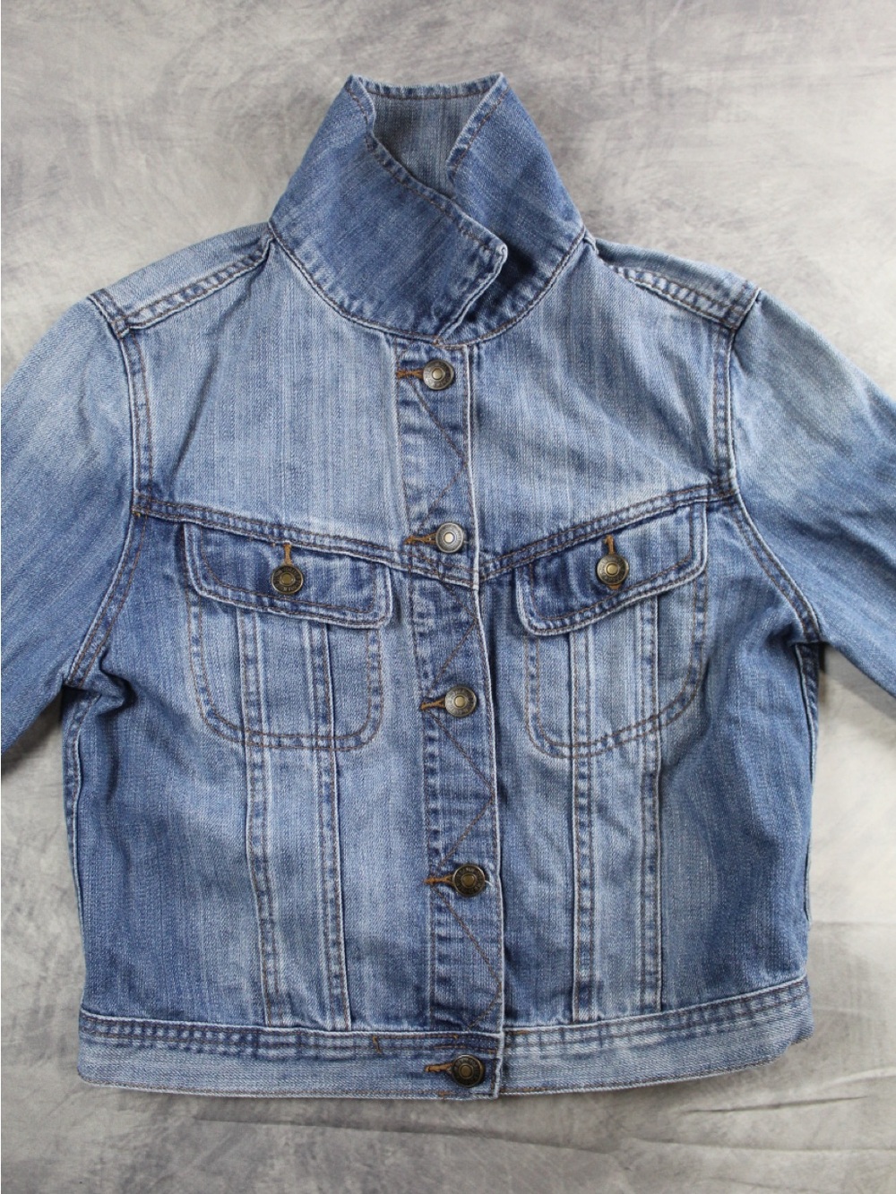 Forever 21 Women’s Light Blue Denim Jacket - Button Front